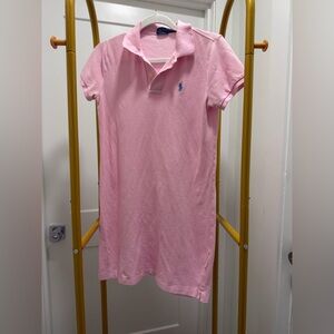 Ralph Lauren women’s  Pink Polo Dress with Embroidered Pony size s